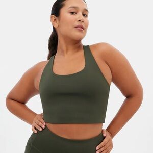 Girlfriend Collective Paloma Bra | Orange | M